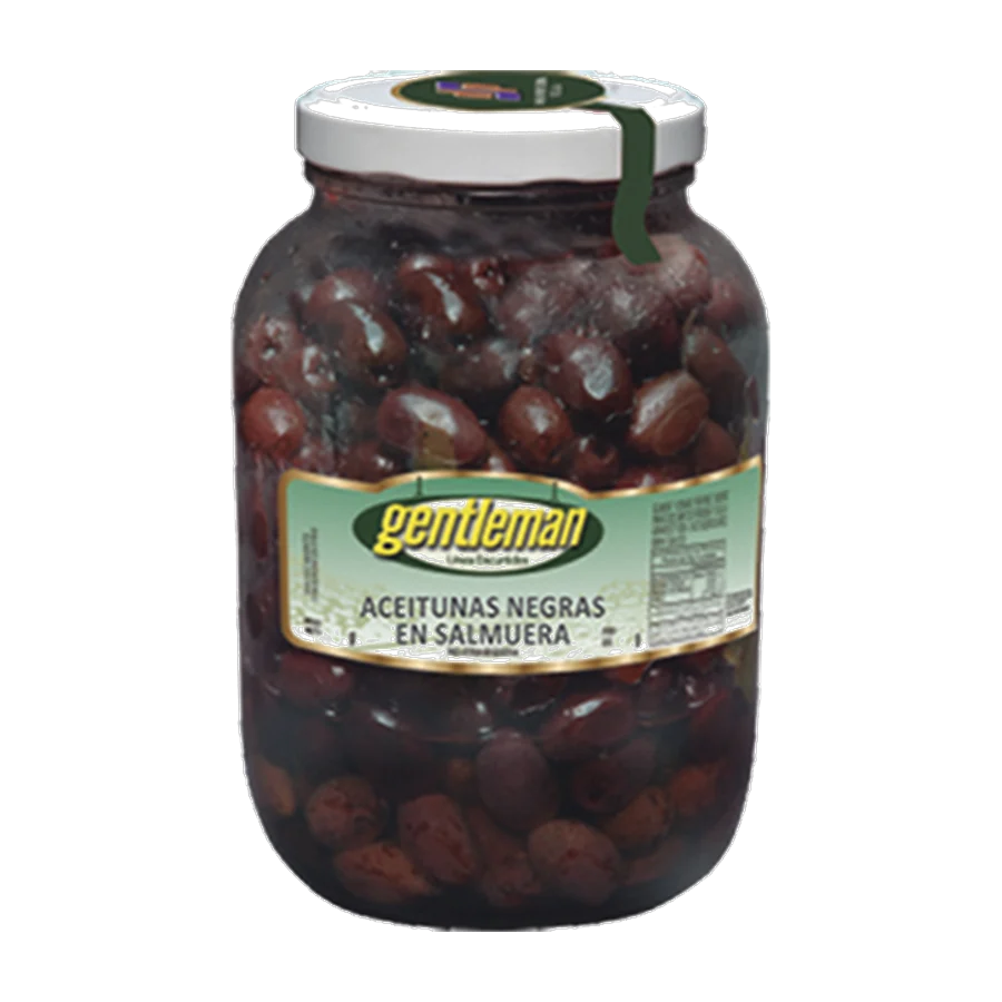 Aceitunas Negras en Salmuera – Gentleman — envase