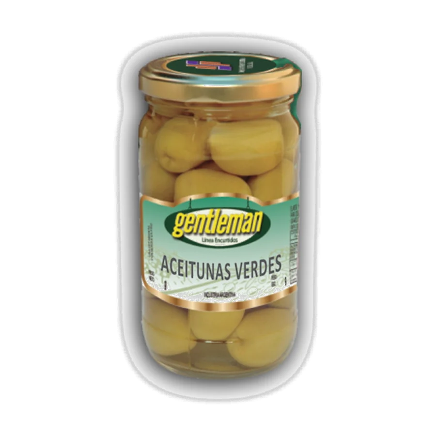 Aceitunas Verdes en Salmuera – Gentleman — envase