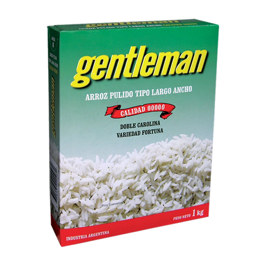 Arroz Doble Carolina Fortuna – Gentleman — envase