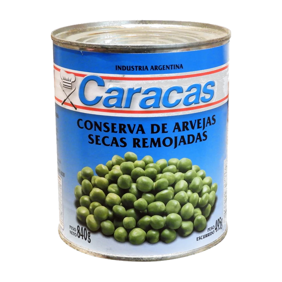 Arvejas Remojadas – Caracas — envase