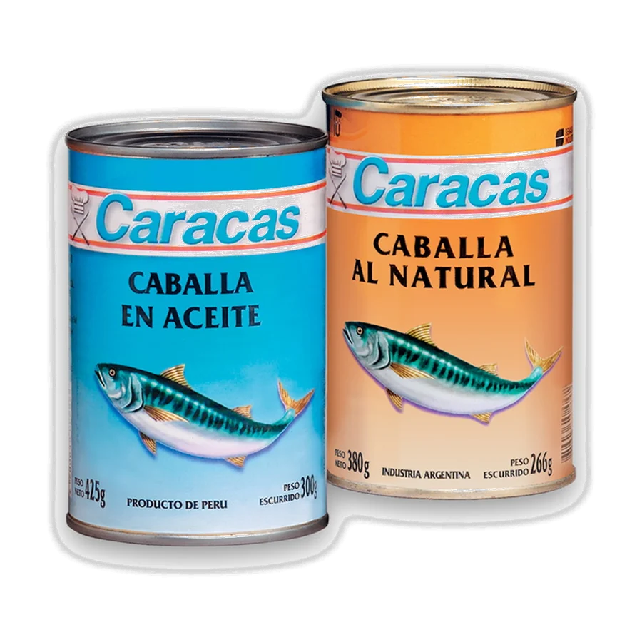 Caballa al Natural – Caracas — envase