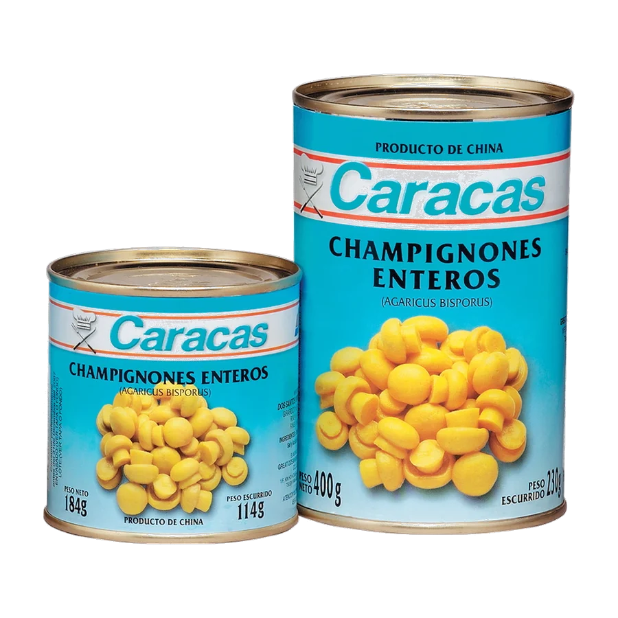 Champignones Enteros – Caracas — envase