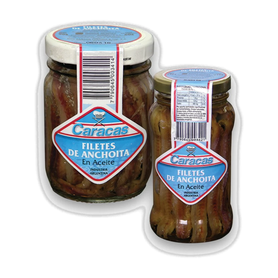 Filetes de Anchoitas – Caracas — envase