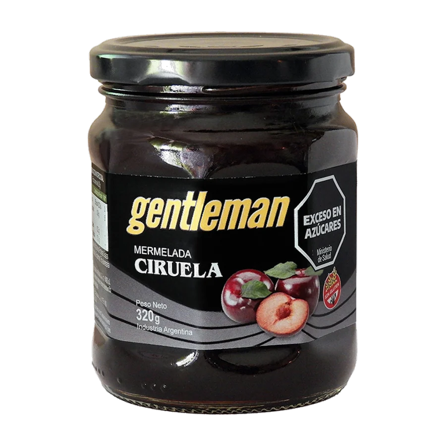Mermelada Ciruelas — envase