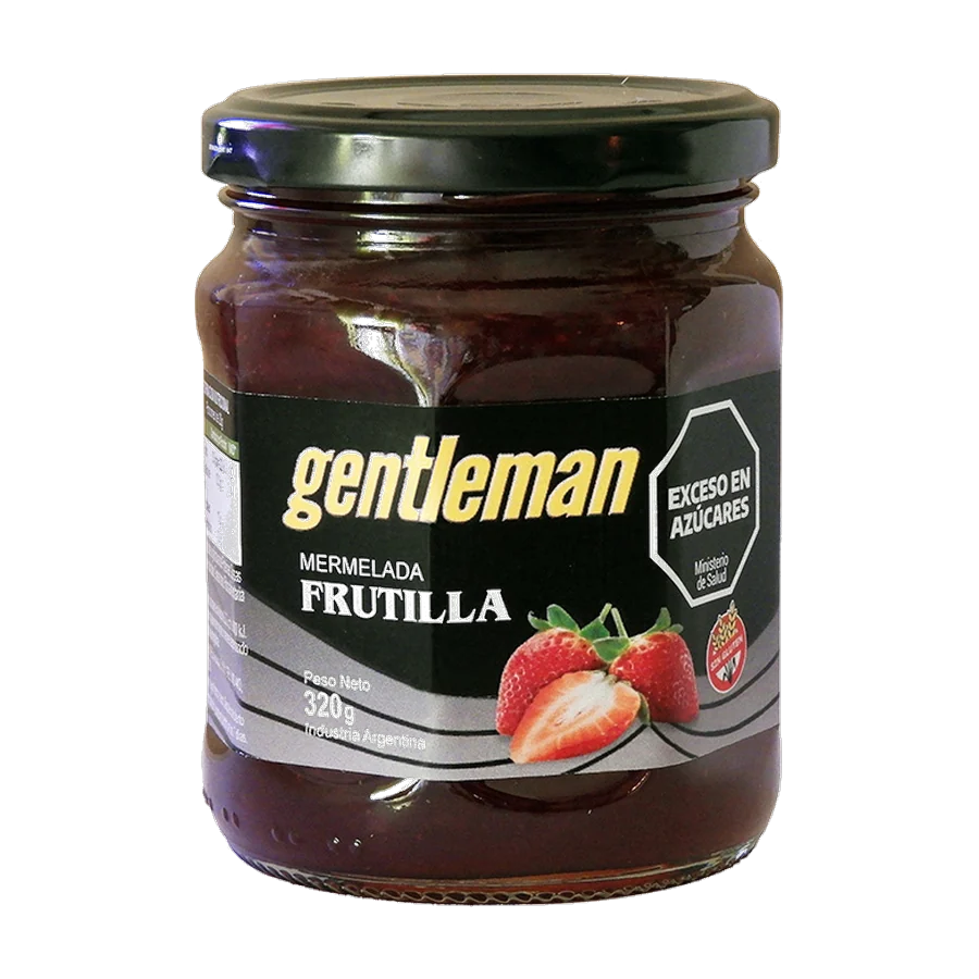 Mermelada Frutillas — envase