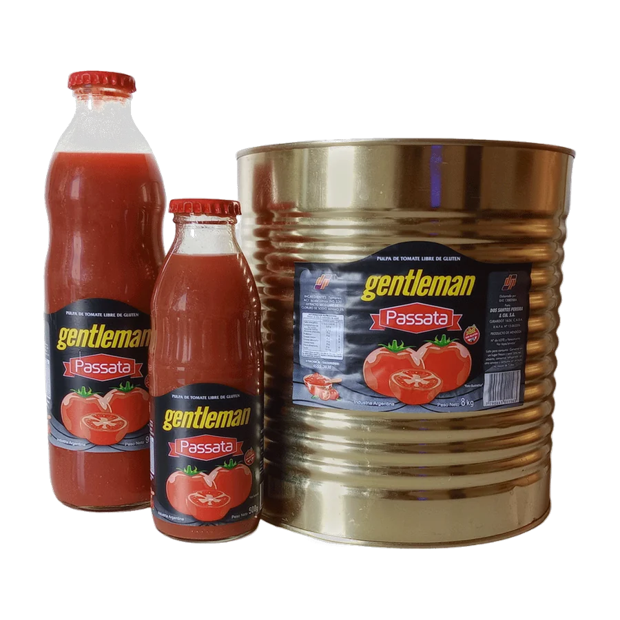 Pulpa de Tomate Passate — envase