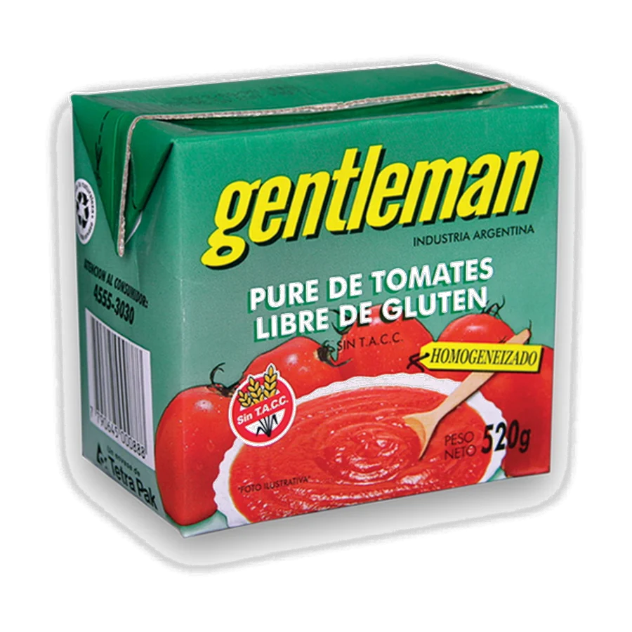 Tomate Puré – Gentleman — envase
